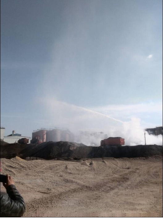 錦江集團(tuán)開(kāi)曼（三門(mén)峽）有限公司噴淋防塵工程